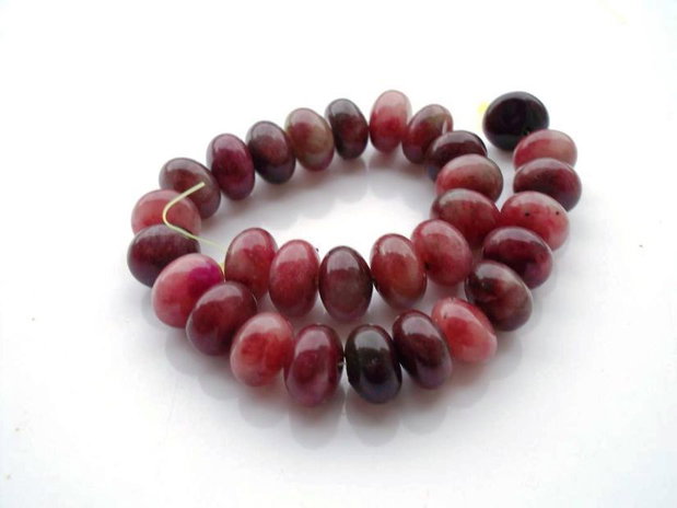 Agate -rondele 9x5 mm