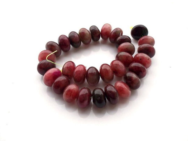 Agate -rondele 9x5 mm