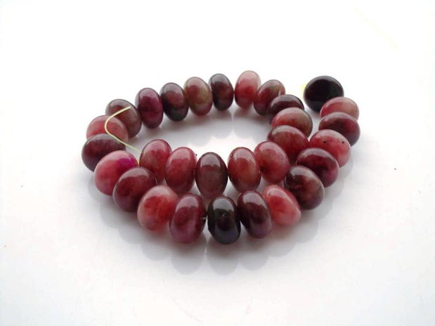 Agate -rondele 9x5 mm