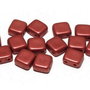 CzechMates Tile, 6x6 mm, Lava Red-01890