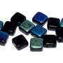 CzechMates Tile, 6x6 mm, Jet AB-28701