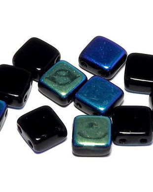 CzechMates Tile, 6x6 mm, Jet AB-28701