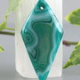 Pandantiv agata 22x44mm