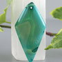 Pandantiv agata 22x44mm