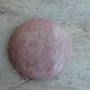 Cabochon rodonit roz, 30 mm