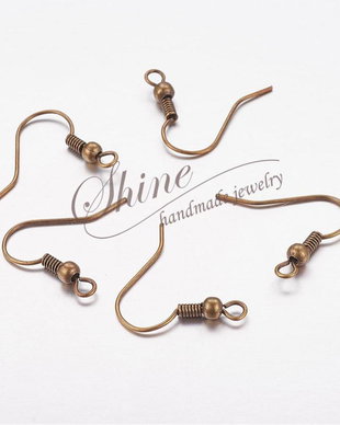 Tortite cercei bronz, 19mm