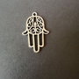 PANDANTIV MANA HAMSA - 36 X 23 MM