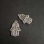PANDANTIV MANA HAMSA - 27 X 18 MM