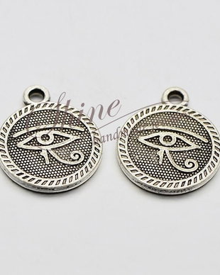 Charm Horus Eye, 18x15x2mm