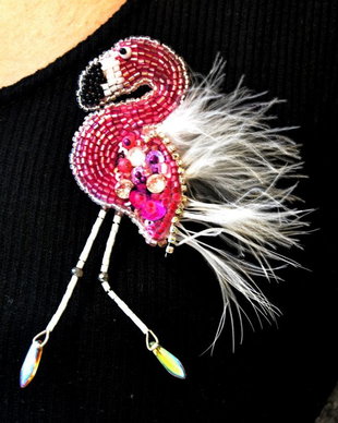 Brosa -Flamingo Bird- REZERVAT