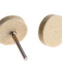 K0508 - SET (50+2buc) Accesorii pt biax, perie rotativa, pasla, inox, diam.25mm