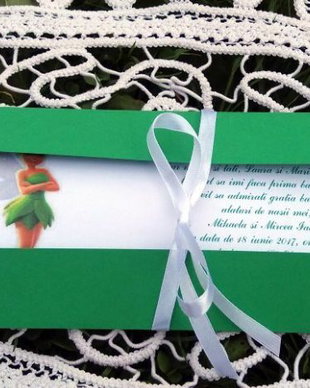 Invitatie Tinkerbell / Clopotica