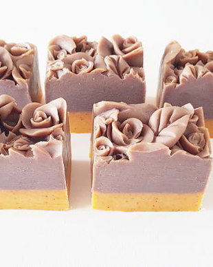 Sapun emolient cu cacao si portocale