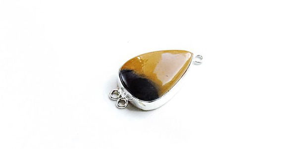 Conector jasper bumble bee in rama simpla argintata