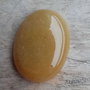 Cabochon aventurin galben, 40x30 mm
