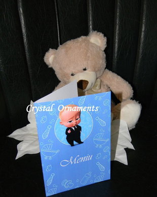 Meniu botez tematica Baby Boss