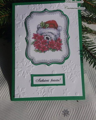 Felicitare Craciun