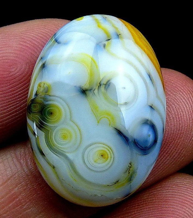Cabochon agat