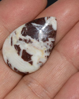 Inel coconut jasper