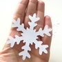 50 fulgi din hartie , decoratiuni sarbatori, forme predecupate
