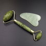Set masaj -roller facial si gua sha