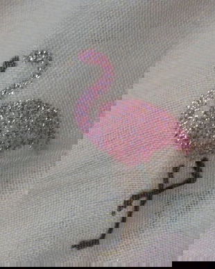 Esarfa cu Flamingo-NOUA