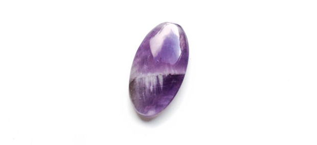 Cabochon Ametist  oval - M017