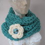 Guler/cowl/fular crosetat