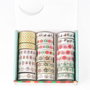 Banda adeziva decorativa cu motive de iarna. Washi tape.