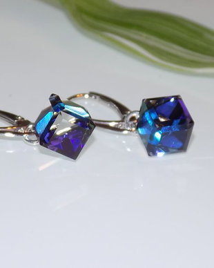 Cercei"Electric Blue"-vanduti