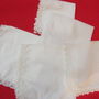Set 5 batiste cu dantela