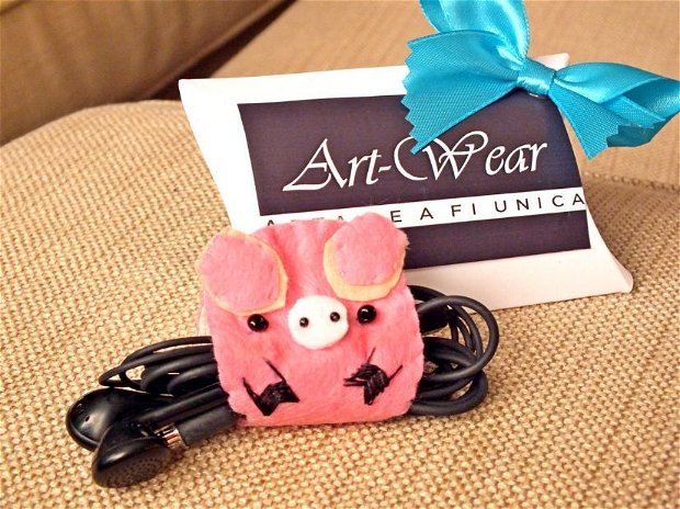 The pigs'  headphones :)