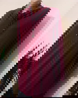 Pulover  cu guler rulou