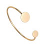 K0328 # Baza bratara, aliaj metalic auriu