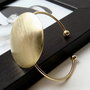 K0329 # Baza bratara, aliaj metalic auriu
