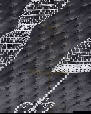 Manechin din fier forjat antik white