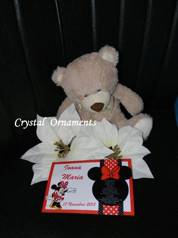 Invitatie botez Minnie Mouse