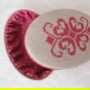 Cutie decorativa brodata