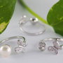 Baza inel, argint 925 si cubic zirconia (1)