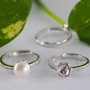 Baza inel, argint 925 si cubic zirconia (1)
