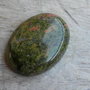 Cabochon unakite, 40x30 mm