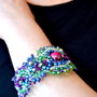 Bratara- Broderie din Margele- Lovely Beads II