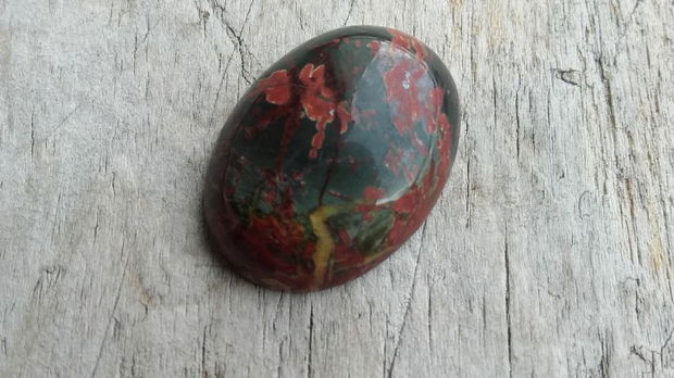 Cabochon jasp Picasso, 30x22 mm