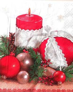 Servetel cu motive de iarna