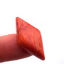 Cabochon red coral