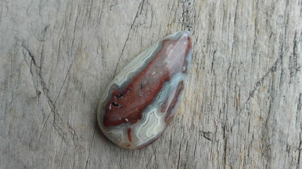 Cabochon agata, 30x16 mm