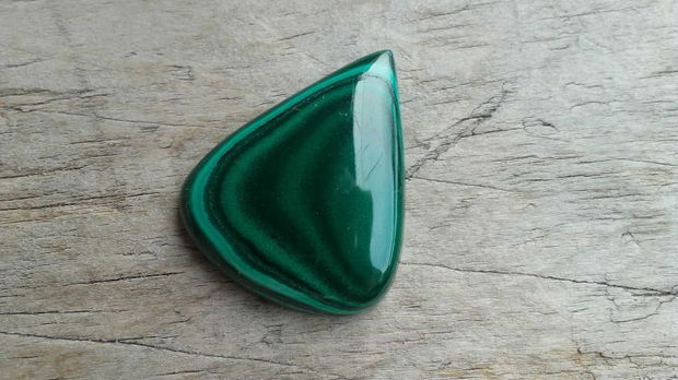 Cabochon malachit, 33x27 mm REZERVAT