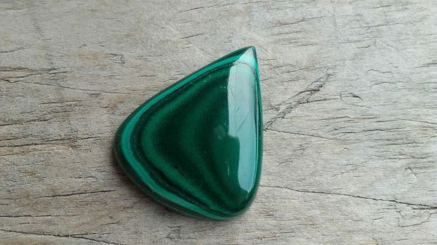 Cabochon malachit, 33x27 mm REZERVAT