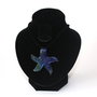Colier cu pandativ murano, stea de mare