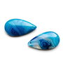 Set 2 buc agate lacrima